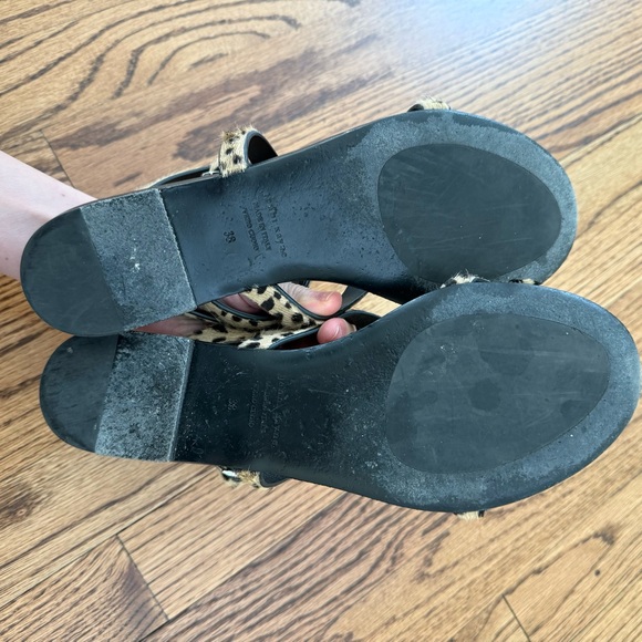 Jenni Kayne Pony Hair Strappy Sandal - Picture 9 of 9